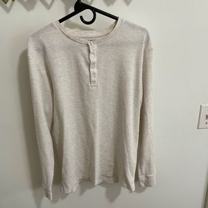 Long sleeve henley